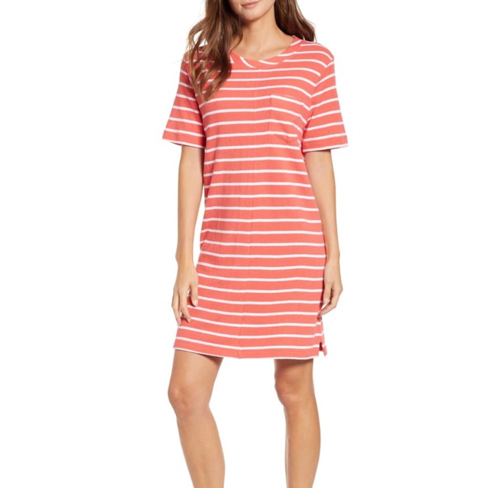 CASLON STRIPED T-SHIRT DRESS